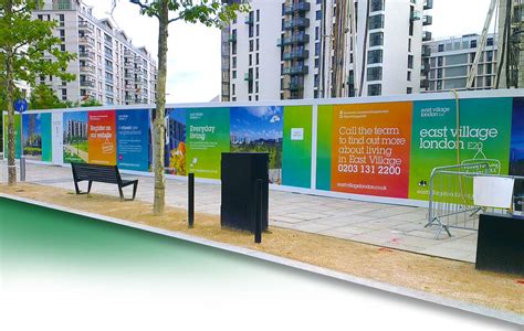 types of construction hoardings